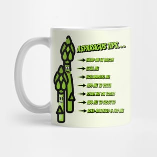 Funny Asparagus Tips Mug